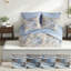 Ensemble de literie à motif floral Timeless, édredon en polyester, style chambre à coucher classique