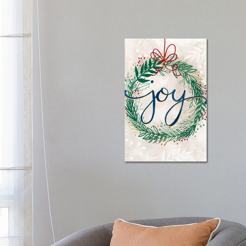 Christmas Cheer I 1 Piece Wall Art on Canvas, 66.04 cm H x 45.72 cm W x 3.175 cm D, Wrapped Canvas