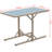 Ardene Rectangular 2 - Person Bistro Set with Cushions-648831441