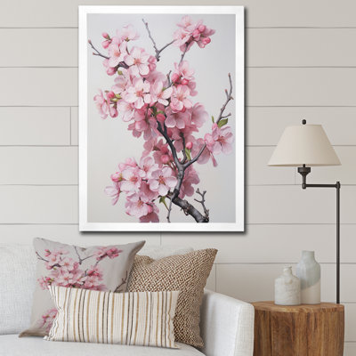 " Apple Blossom Monochromatic Elegance XIII "