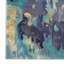 Tapis touffeté à la main à motif abstrait argent / bleu Prismatic-84838791