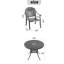 Ensemble de meubles de patio en aluminium coulé avec coussins 5 pièces Simple Fashion