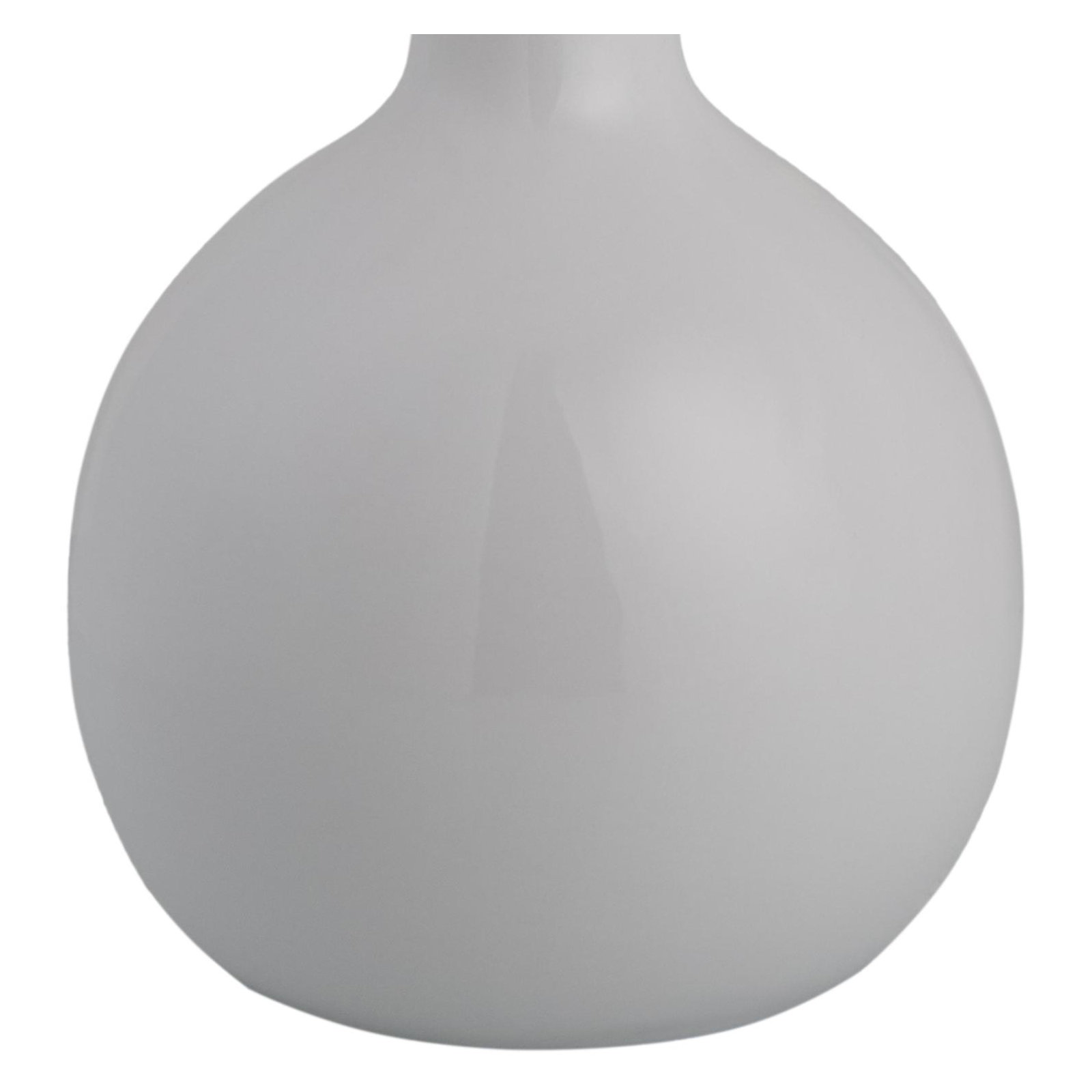 Maura Accent Table Lamp, White, White, 15"H x 9"W x 9"D