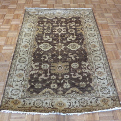 One-of-a-Kind 4'4" X 6'2" Area Rug in Brown