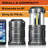 5.2'' Battery Powered Cylinder Lantern