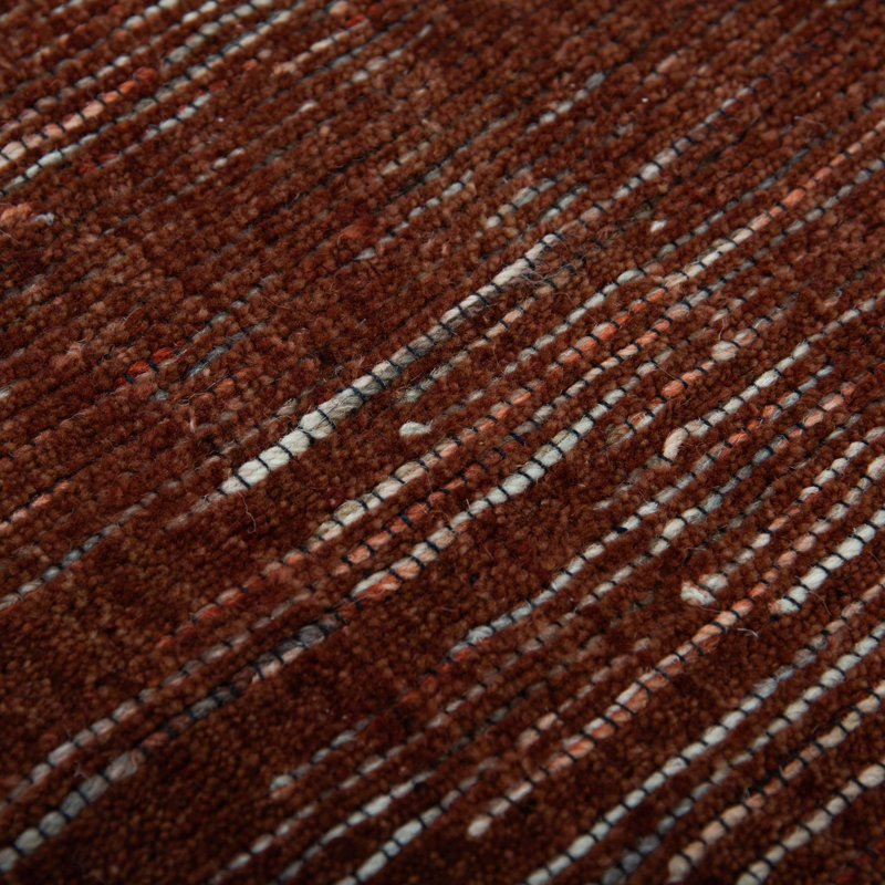 Tapis 100% laine tissé à la main, Rectangle 7 pi 9 po x 9 pi 9 po