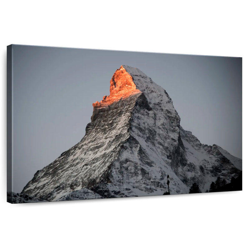 Hannes Zermatt Mountain Glow, H 26 po x l 39 po