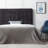 Rectangle Square Tufted Headboard, Queen, Charcoal