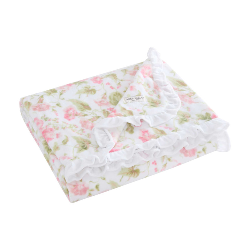 Jeté Laura Ashley Morning Gloria, Morning Gloria - rose