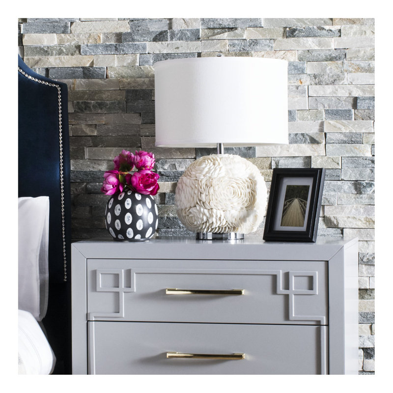 Lampe de table blanche 23 po Gunnild