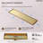 12" Linear Grid Shower Drain-110911446