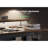 63" L Shaped Standing Desk with Drawers, Power Outlet and LED Lights, Height Adjustable-1939096040
