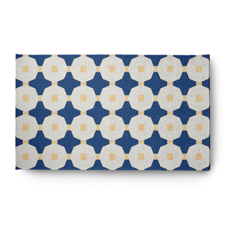 Cynamon Chenille Geometric Indoor Rug