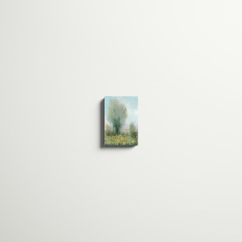 «Arbor I», peinture sur toile, H 12 po x l 8 po