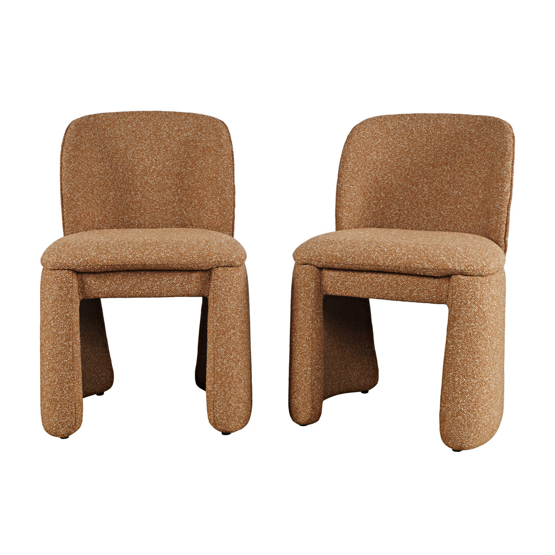 Callasandra 19.5'' H Upholstered Side Chair (Set of 2) Wade Logan®