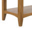 Censu Oak Coffee Table With Shelf