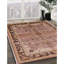 Tapis brun à motif oriental-208729466