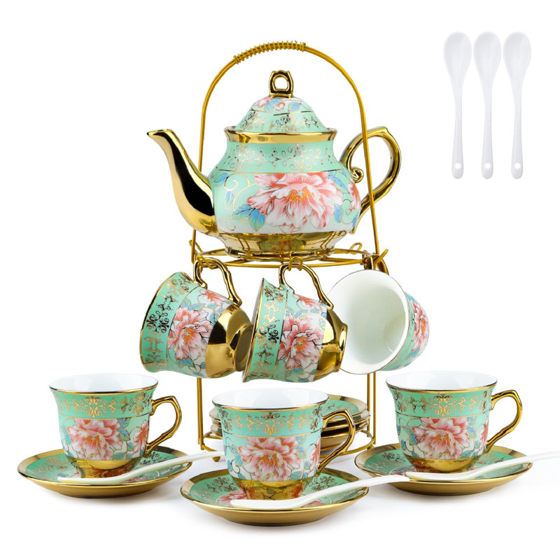 Mercer41 700ml Floral Teapot Set