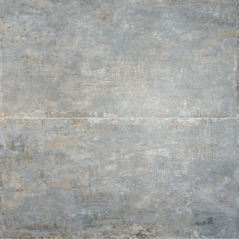 Ravina 23.62 in. x 47.24 in. Matte Porcelain Stone Look Floor and Wall Tile (15.49 Sq. Ft. / Case), Ocean Blue
