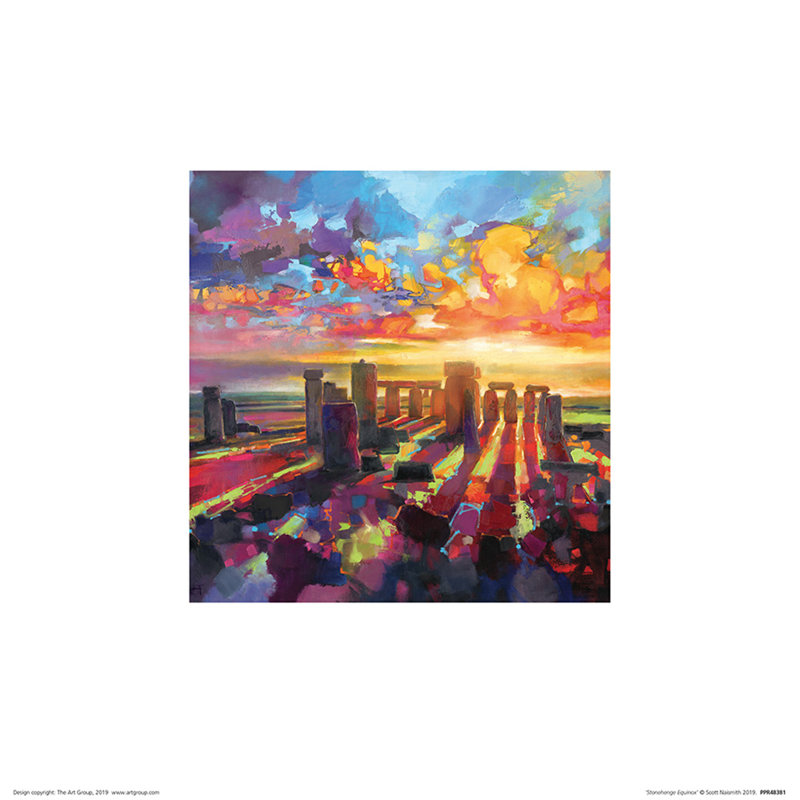 Stonehenge Equinox 1 Piece Painting