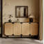 Meuble télé avec rangement Buffet Accent Natural