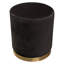 Repose-pieds rond standard en velours Pantilimon-80690450