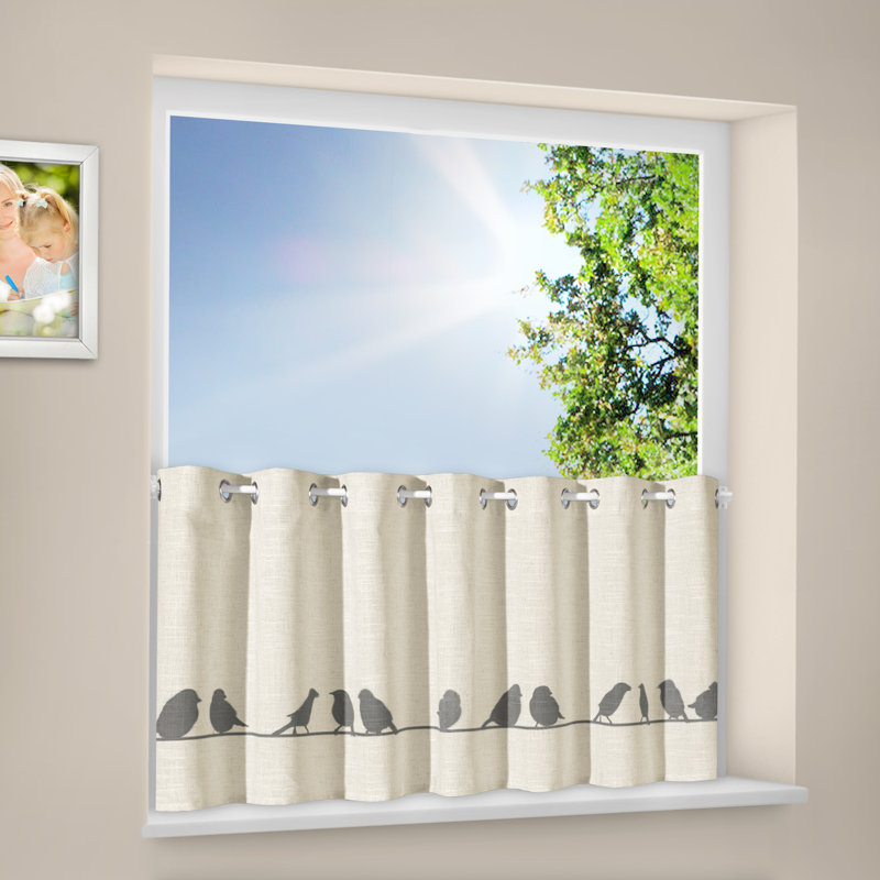 Overton Tailored Kitchen Curtain