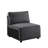 Ambrine Modern Sofa Silvester Modular Armrest 2Pcs,Fabric