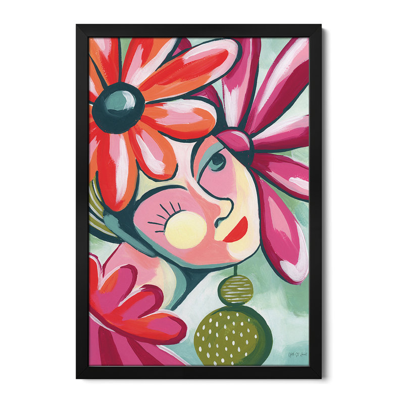 Jolie - reproduction d'art murale - affiche de galerie, H 32 po x l 24 po
