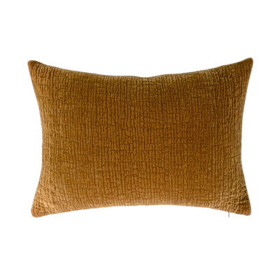 Tivoli Mustard Textured Pillow
