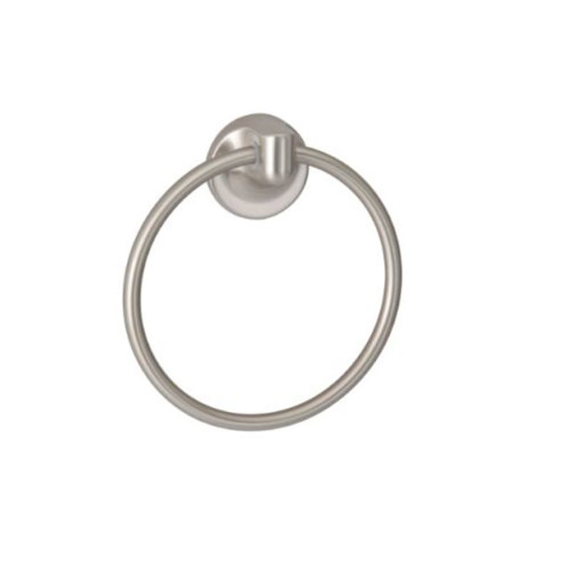 Cypress Towel Ring, Satin Nickel