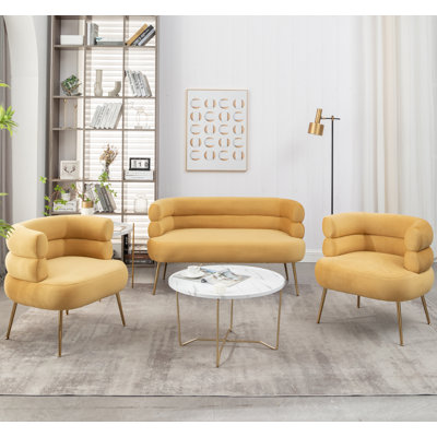 Demetrius  3- Piece Living Room Set