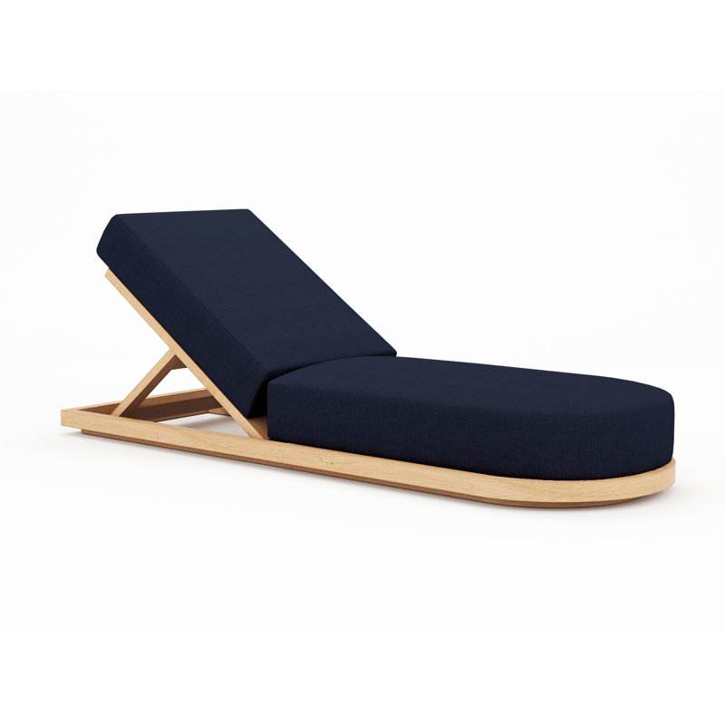 Muse Chaise Lounge, Blue
