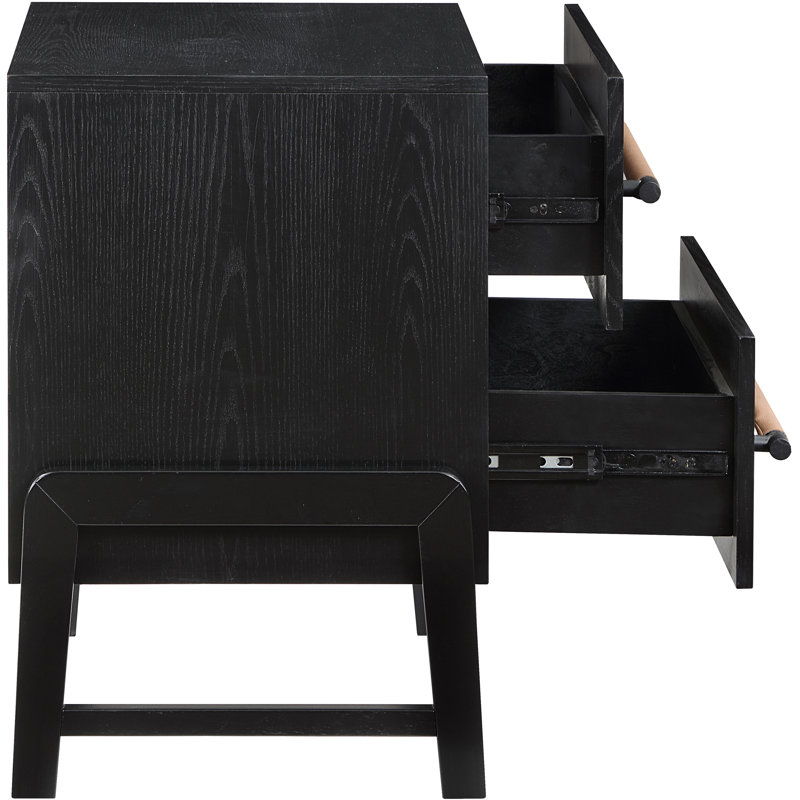 Table de chevet Kaya, Noir