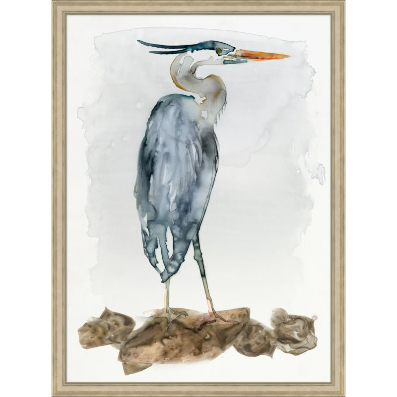 Oversized Heron Study 1 Print