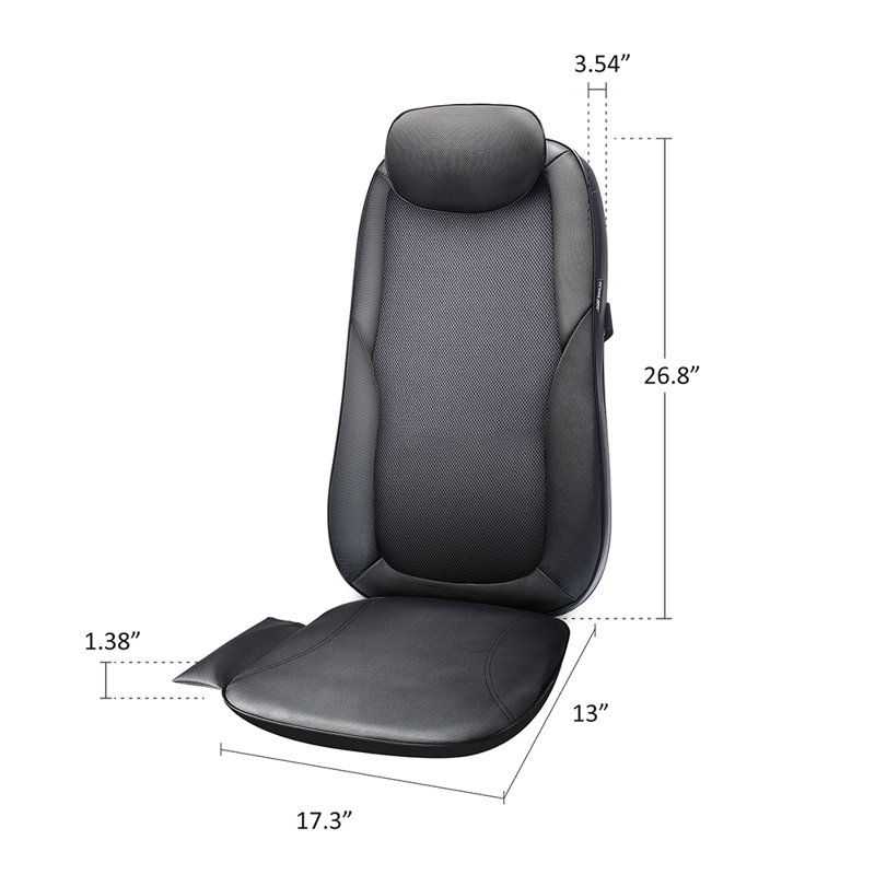 Coussin de chaise de massage pour le dos Snailax Shiatsu E62C9B34CCA545AC847115CBF9FAE10F