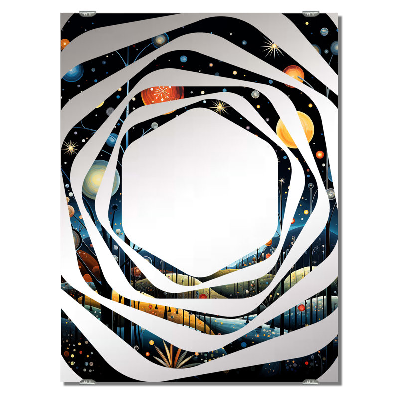 Faina - Miroir mural fantastique MIR133732, 32 po x 24 po