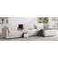 Canapé modulaire en forme de L de 124 po avec console de rangement multifonctionnelle, chargeur câblé et sans fil, repose-pieds mobile, coussin plus large et plus épais, combinaison libre pour le salon et l’appartement, chenille-2016487808