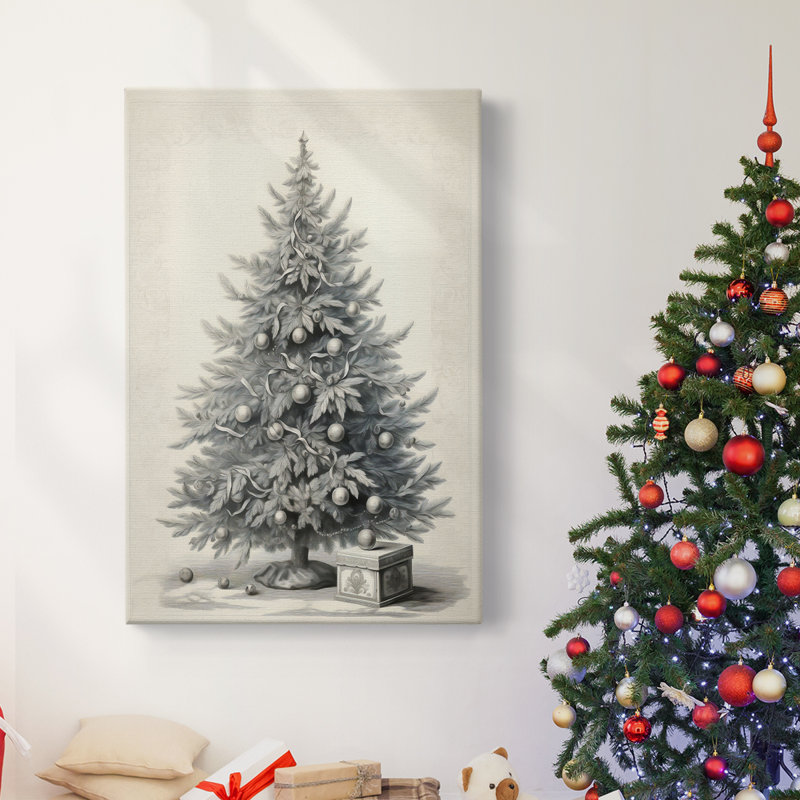 Art des Fêtes de Noël - Toile tendue avec châssis CDLxxxix, H 18 po x l 12 po