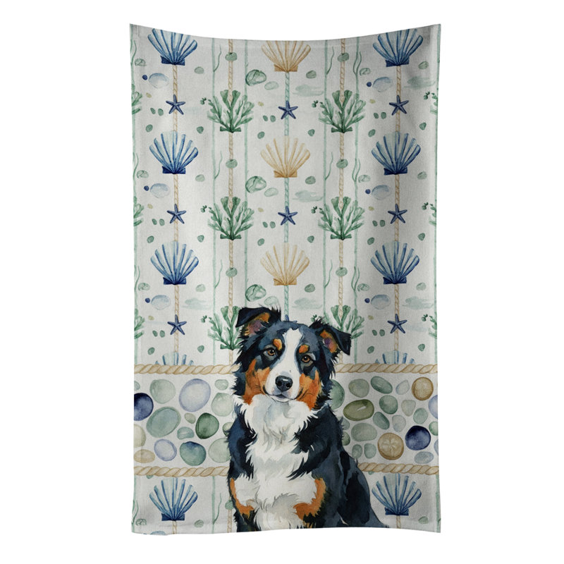 Serviette de cuisine Black Tri American, Black Tri American Shepherd