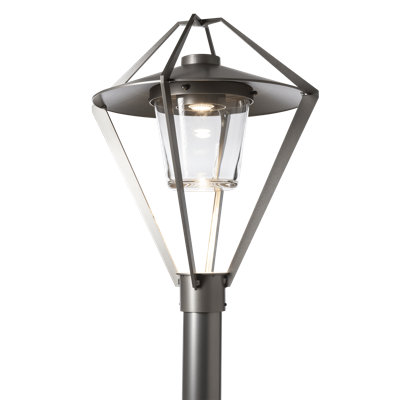Stellar Post Light - Clear Glass