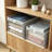 Linen Closet Organizers and Storage, 2 Pack Foldable Storage Bins with Mesh Window, Closet Organization Baskets for Clothes Towels and Toys, 10.75 x 10.75 x 7.5 Inches-1642964833-1642964837