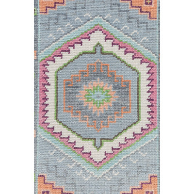 Maisie Hand Knotted Wool Geometric Area Rug