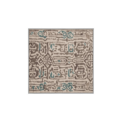 Machine Washable Gray Area Rug