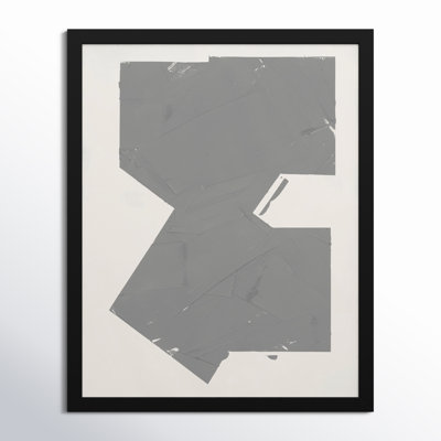 Equipoise in Greige VI Framed Painting