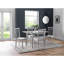 Exeter 4 - Person Butterfly Leaf Rubberwood Solid Wood Dining Set-69775832