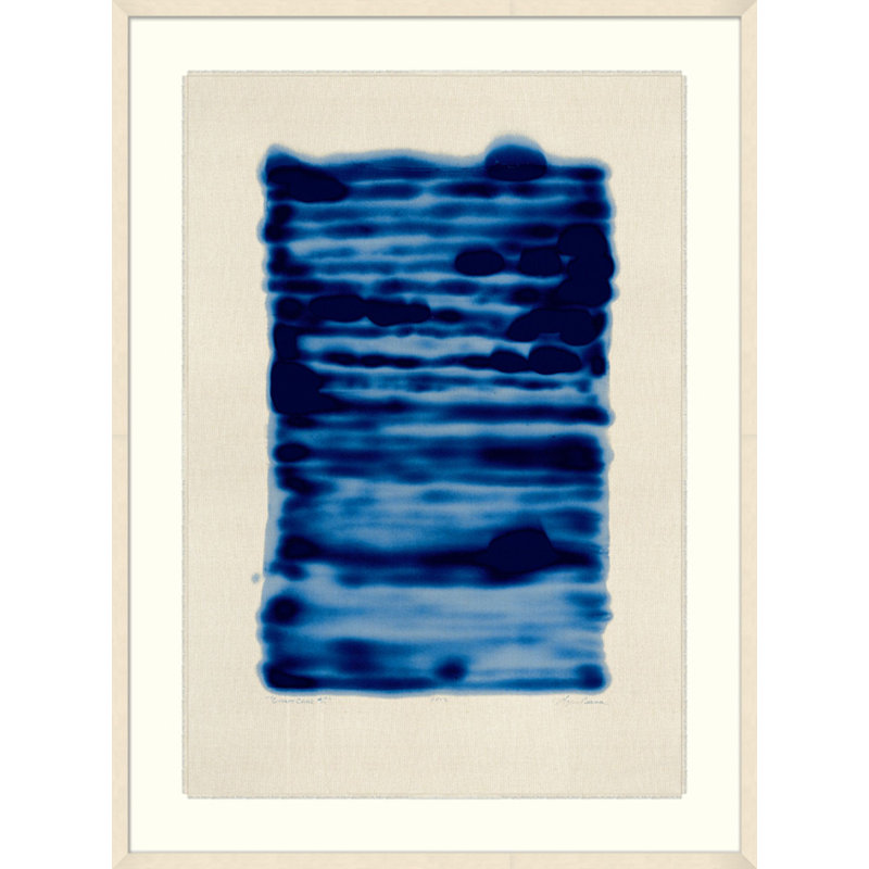Indigo Stain 1 Print by Mat Sanders