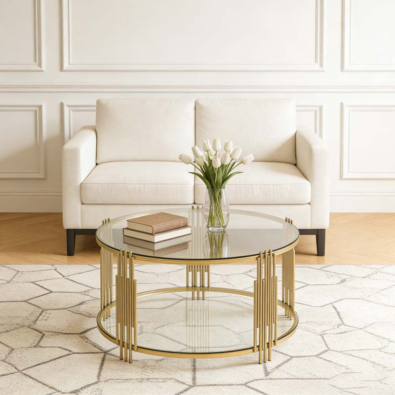 Table basse Modern, Transparent
