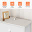 Commode 7 tiroirs, blanc-1369024274