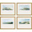 Nature's Peace - ensemble de 4 cadres photo